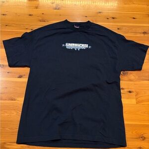 Black Short Sleeve Tee for Men